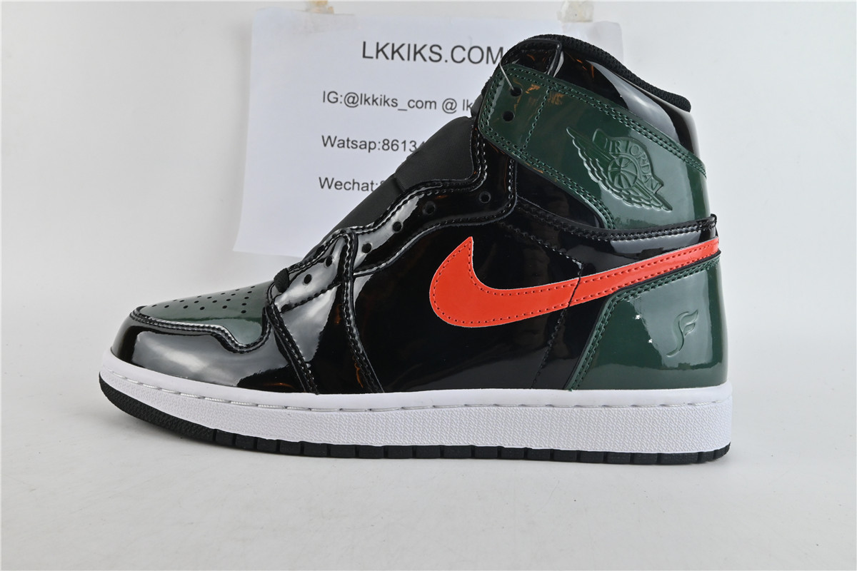 Jordan 1 Retro High SoleFly Art Basel Black